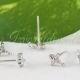 Baza cercei argint 925 si cubic zirconia