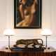 Leopard-statueta Art Deco din bronz 