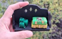 Magnet raft miniatural