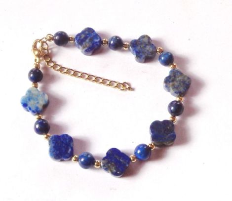 Bratara lapis lazuli