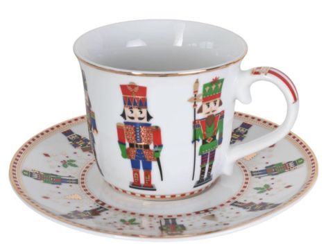 Set cadou Spargatorul de Nuci-ceasca Craciun si fa