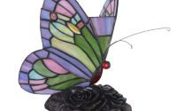Lampa de masa fluture Tiffany