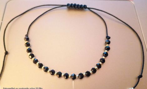 Bratara din snur shamballa