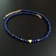 colier lapis lazuli cu inimioara