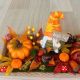 Decor de toamna Hello Fall  aranjament handmade
