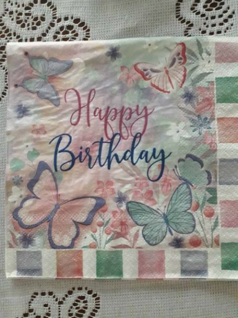 Butterflies Happy Birthday