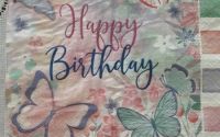 Butterflies Happy Birthday
