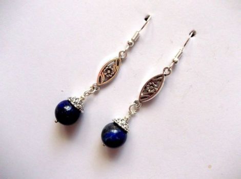 cercei lapis lazuli 