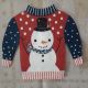 Pullover with Snowman
