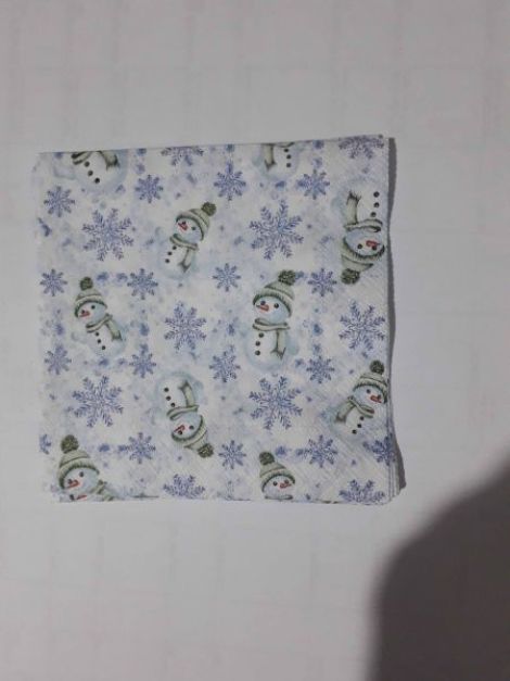 Snowmen and Blue Stars