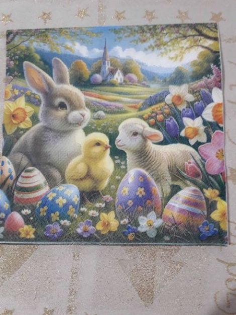 Bunny Lamb and Chicken