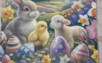 Bunny Lamb and Chicken
