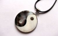 colier sidef cu Yin Yang 
