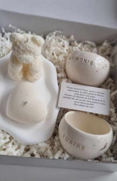 Teddy and Mugs gift set