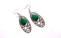 cercei jad verde 