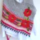 Poncho tricotat i 