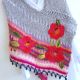 Poncho tricotat i 