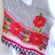 Poncho tricotat i 
