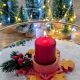 Gold Snowflake Candle holder