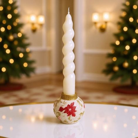 Globe candle holder