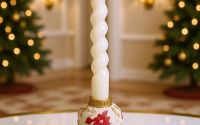 Globe candle holder