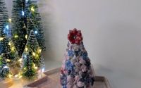 White Christmas tree
