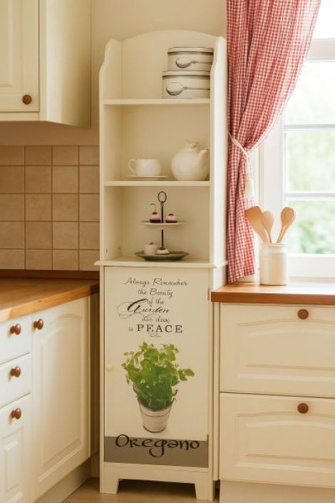 Dulap Shabby Chic pentru bucatarie