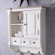 Bufet perete Shabby Chic alb