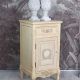 Noptiera Shabby Chic alb antichizat