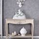 Consola Shabby Chic alb antichizat