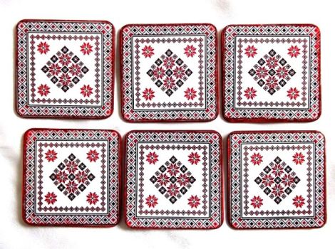 suporturi pahare motiv traditional 