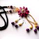 set cu howlite si cristale
