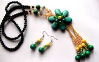 set cu howlite si cristale 