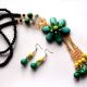 set cu howlite si cristale 