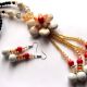 set cu howlite si cristale 