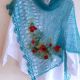 Poncho tricotat manual 
