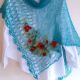 Poncho tricotat manual 