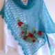 Poncho tricotat manual 