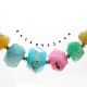 Colier Statement Handmade din Agate Multicolore c