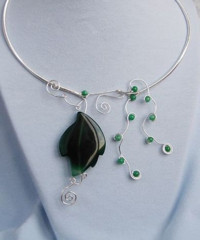 Colier agate