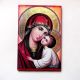 Magnet frigider cu Maica Domnului 