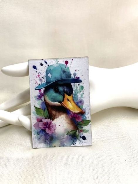 Magnet de frigider - decorat manual  