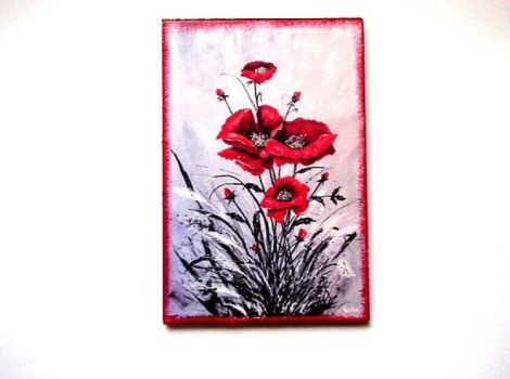 Magnet frigider cu maci