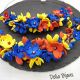 Colier handmade statement - Tricolorul Romaniei c