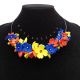 Colier handmade statement - Tricolorul Romaniei c
