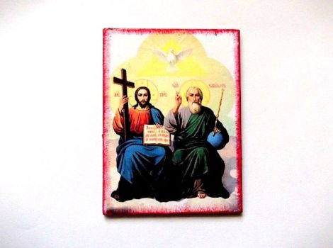 Magnet frigider cu Sfanta Treime