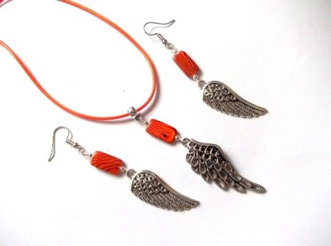 set cu aripi de ingeras