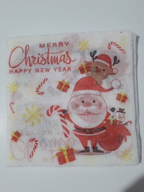 Santa Claus and Little Rudolph