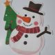 Snowman and Winter Tree