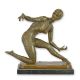 Steaua de mare-statueta din bronz 